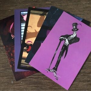 Disney Villains Postcards: The Princess and the Frog: Dr. Facailier 5 pa…